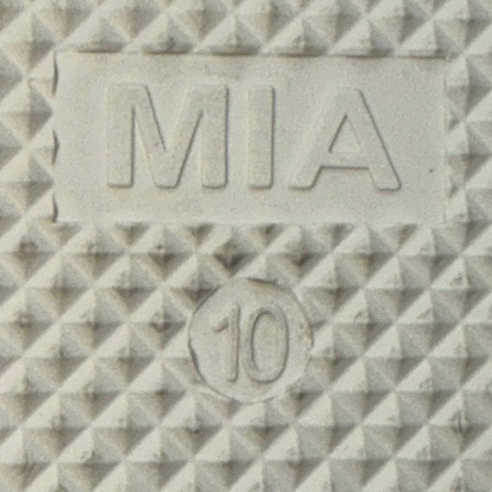 MIA Women's Size 10M Black Perforated Wedge Sneakers High Top Side Zip 0837